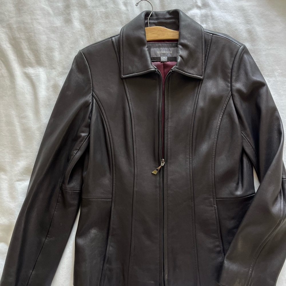 Leather jacket